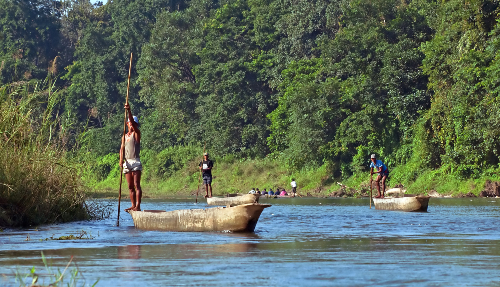 In Chitwan Nationaal Park
