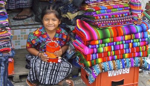 De beroemde markt Chichicastenango