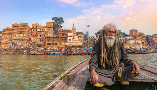 Op en top India!